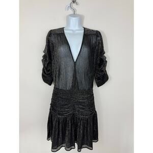 Zadig & Voltaire Défilé Metallic Runway Dress XS